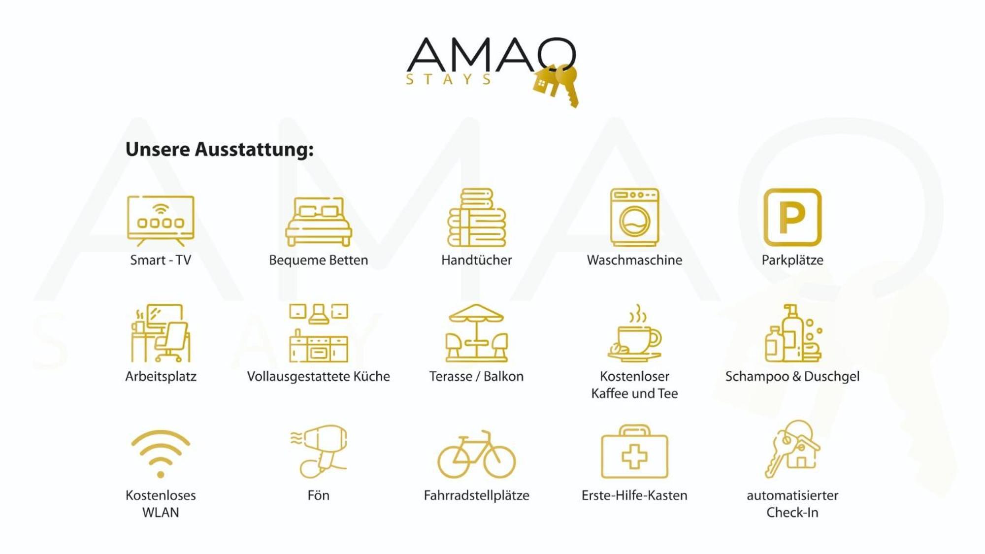 Apartment Amao-pearl I Comfort I 94qm I Kingsize-bett I Exklusiv Mit Balkon & Tiefgarage I Aufzug *